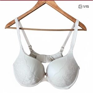 Victoria's Secret White Lace Push Up Underwire Bra